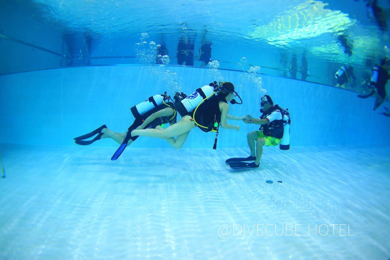 Divecube Hotel Taichung Eksteriør billede